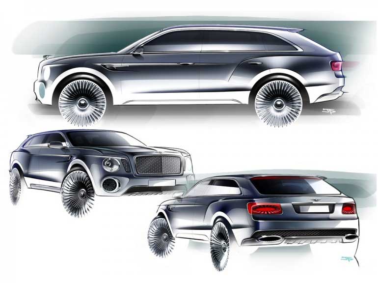 SUV : Bentley officialise le nom de Bentayga