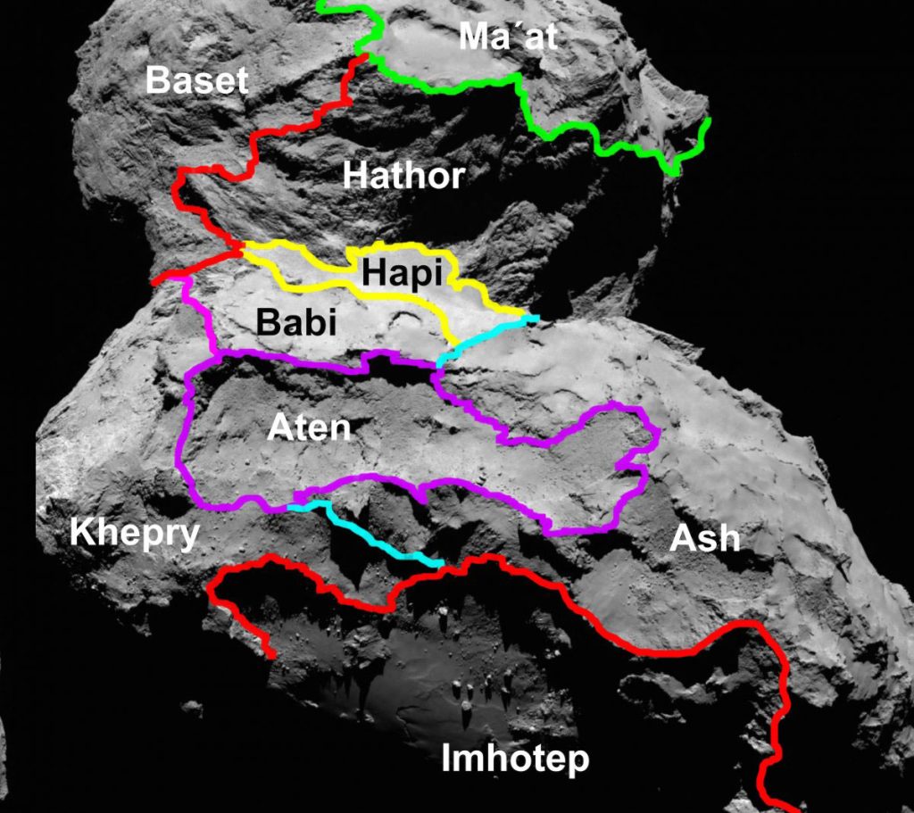 Tchouri de près : les images spectaculaires de Rosetta