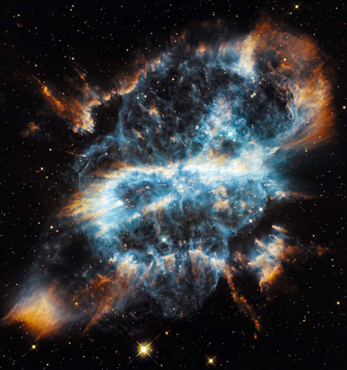 28. Photographie saisissante de la nébuleuse NGC 5198. (Photo : AFP/NASA/ESA/Hubble)