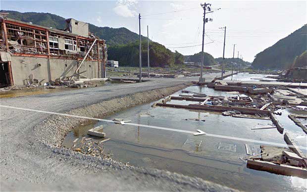 tsunami de 2011 street view se met a jour