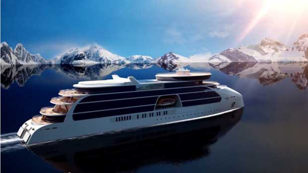 STX France dévoile l'Ulysseas, son navire de croisière pour les voyages d'exploration