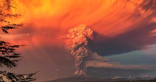 chili eruption explosive du volcan calbuco