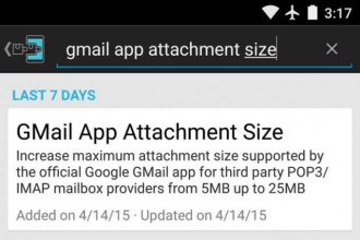 Il existe une solution pour augmenter la taille des pièces jointes dans l’application Gmail.