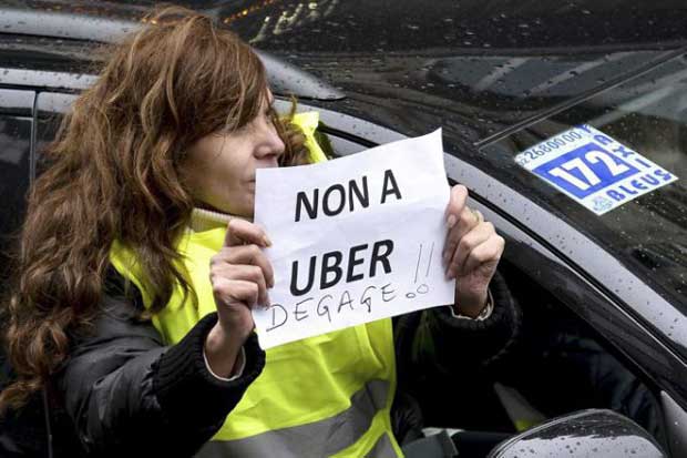 Uber fait valoir que les efforts déployés par les gouvernements de ces pays pour l'interdire enfreignent la législation de l'UE.