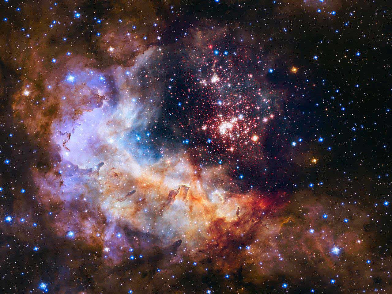 Hubble : feux d'artifice céleste pour ses 25 ans