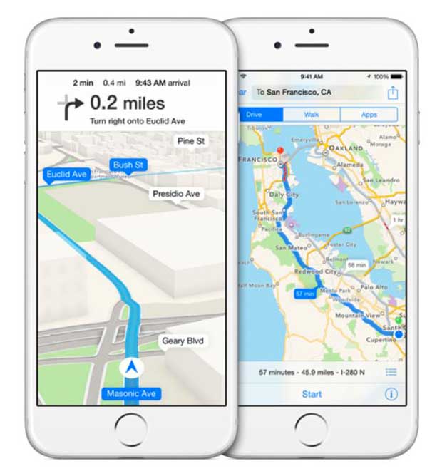 Cartographie : Apple rachète Coherent Navigation