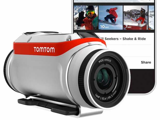 TomTom veut concurrencer GoPro avec une nouvelle caméra tout-terrain