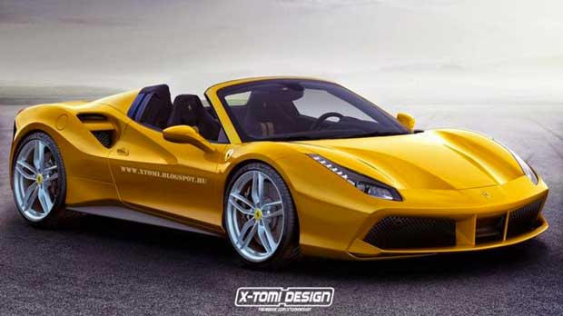 Ferrari : la 488 GTS attendue à Francfort