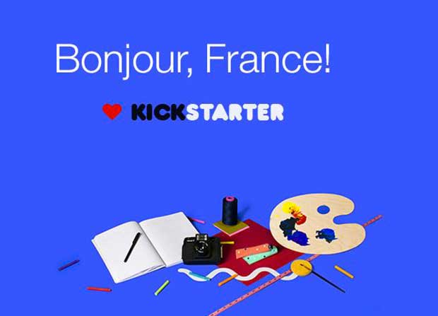 Kickstarter sera lancé en France le 27 mai prochain