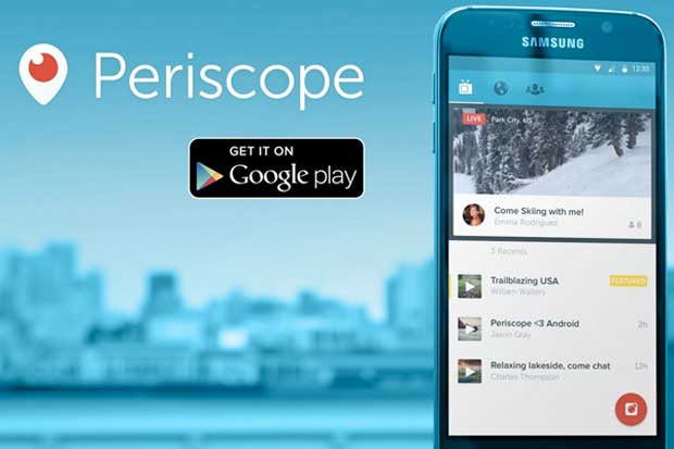 La version Android de Periscope est disponible