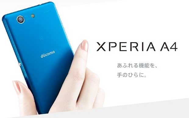 Sony Xperia A4 : le successeur du Xperia Z3 Compact annoncé au Japon