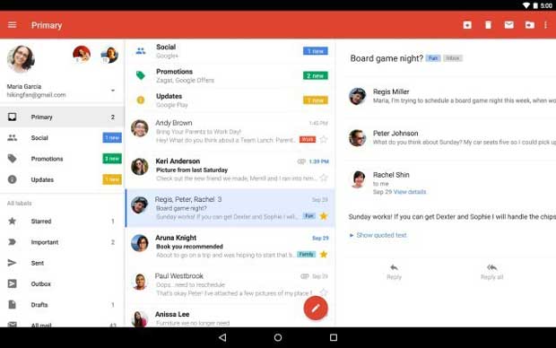 Android : obtenir le meilleur de Gmail