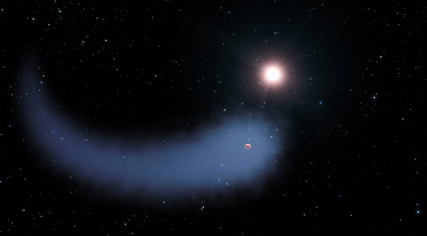 Gliese 436b : une exoplanète aux airs de comète