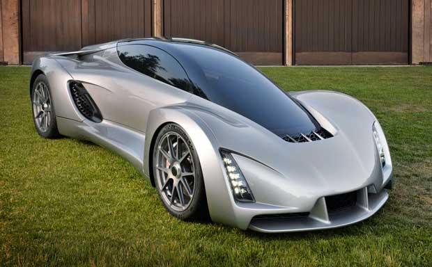 La Blade supercar : une voiture en 3D