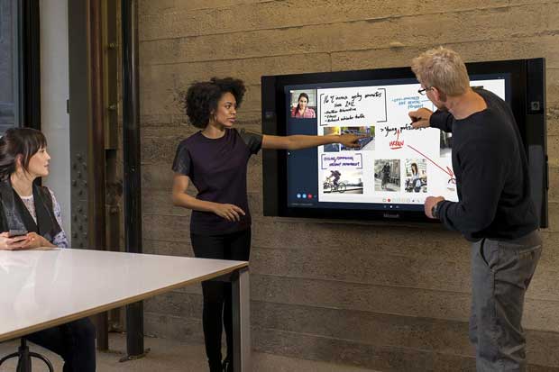 Microsoft dévoile les prix de la Surface Hub