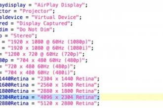OS X El Capitan livre les traces d'un iMac 4K de 21,5 pouces