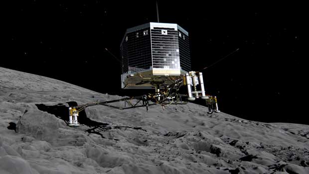 Philae : Rosetta va braver la poussière de Tchouri