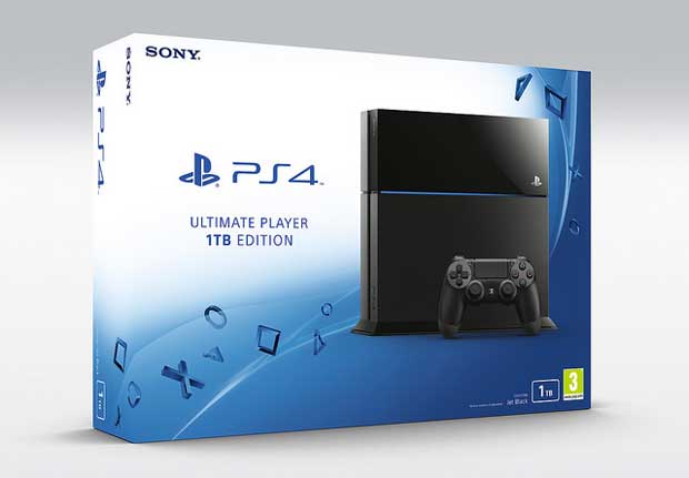 Sony : aussi une PlayStation 4 à 1 To