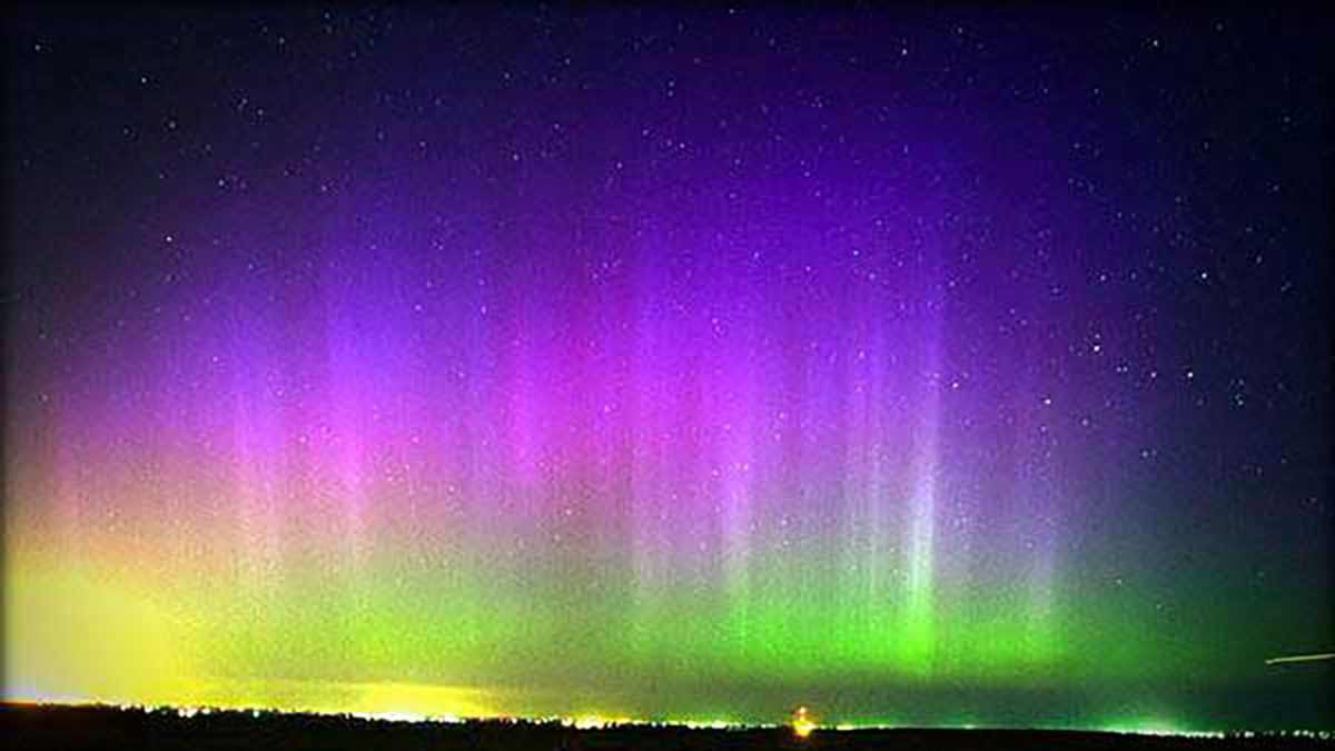 Une splendide aurore boréale dans le ciel des États-Unis