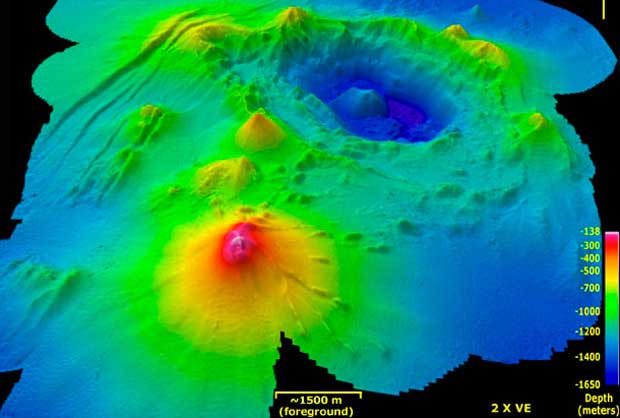 Des volcans sous-marins pour expliquer la séparation de Nouvelle-Zélande de l'Australie