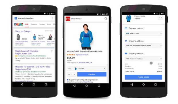 Google : les résultats de recherche sur mobile ont droit à un bouton « Acheter »