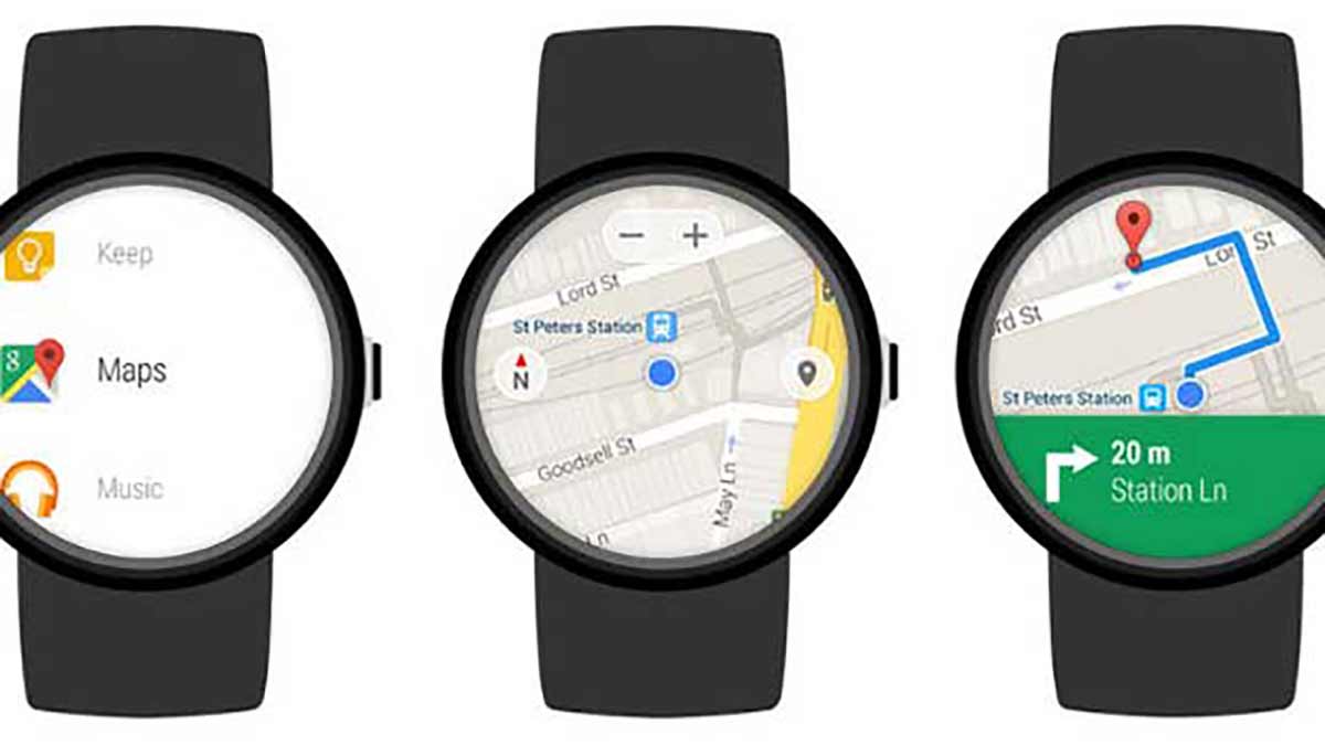 Google Maps améliore ses contrôles sur Android Wear