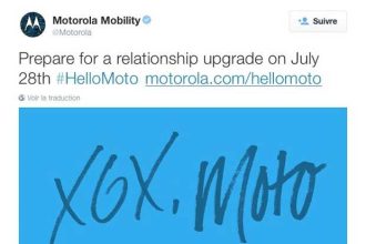 Motorola : rendez-vous le 28 juillet pour découvrir les nouveaux smartphones