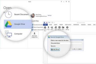 Office pour Windows : un plug-in pour accéder directement à Google Drive