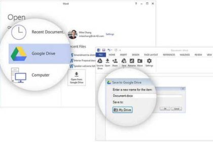 Office pour Windows : un plug-in pour accéder directement à Google Drive