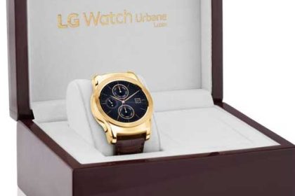 LG : de l'or 23 carats pour la Watch Urbane Luxe