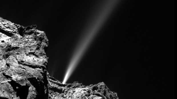 Rosetta accompagne Tchouri au passage de son périhélie