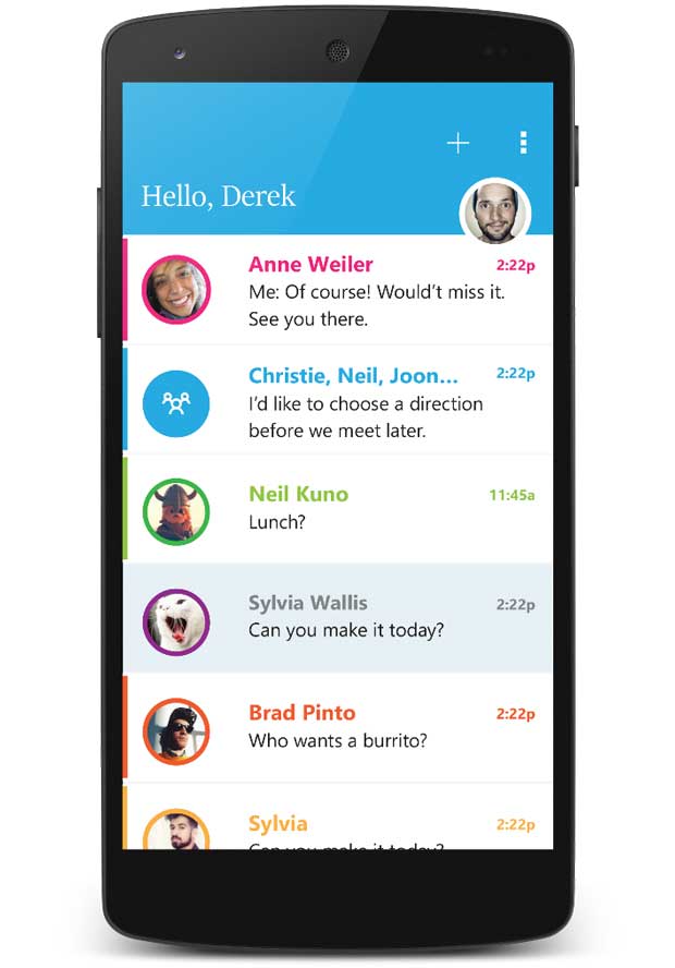 Microsoft sort une version Android de Send, son appli de mail «instantané»