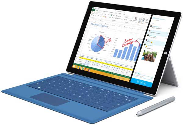 Microsoft pousse sa Surface Pro 3 auprès des entreprises
