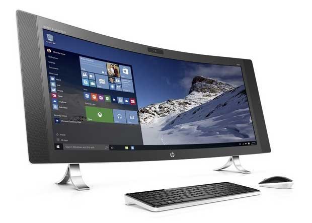 Envy Curved : HP présente un impressionnant PC tout-en-un équipé d'un écran incurvé