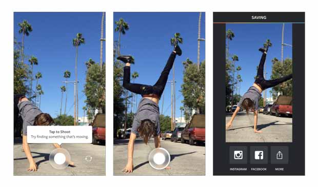 Instagram lance l'application Boomerang
