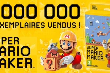 Nintendo annonce d'excellents chiffres pour « Super Mario Maker »