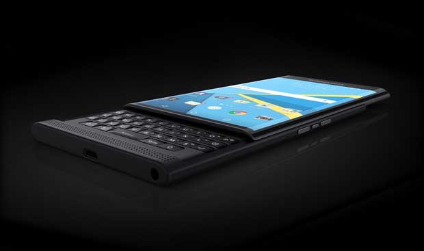 Priv : premières images officielles du smartphone Android de BlackBerry