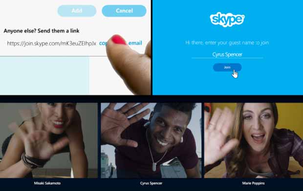 Skype : des liens uniques pour faciliter les conversations de groupe