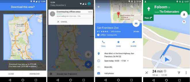 Google Maps est désormais accessible sans connexion Internet