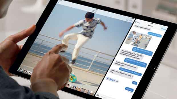 L'iPad Pro est la déclinaison grand format de l'iPad, dévoilé le 9 septembre 2015 pendant la keynote « Dis Siri » à San Francisco.