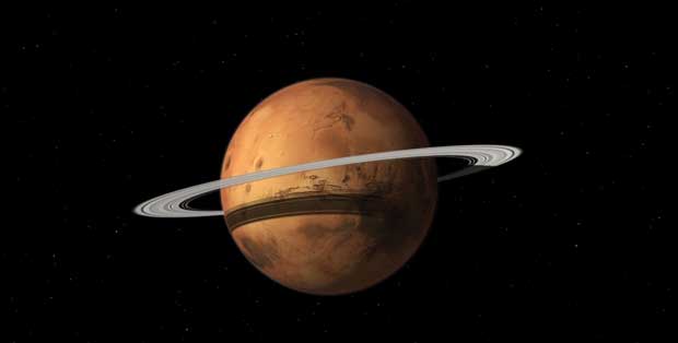 La planète Mars pourrait voir un jour se former un anneau