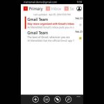 MetroMail Gmail Windows Phone