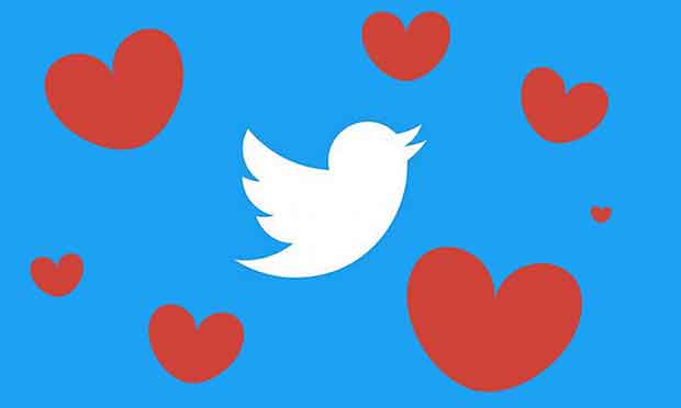 Twitter remplace son système de favori par des coeurs