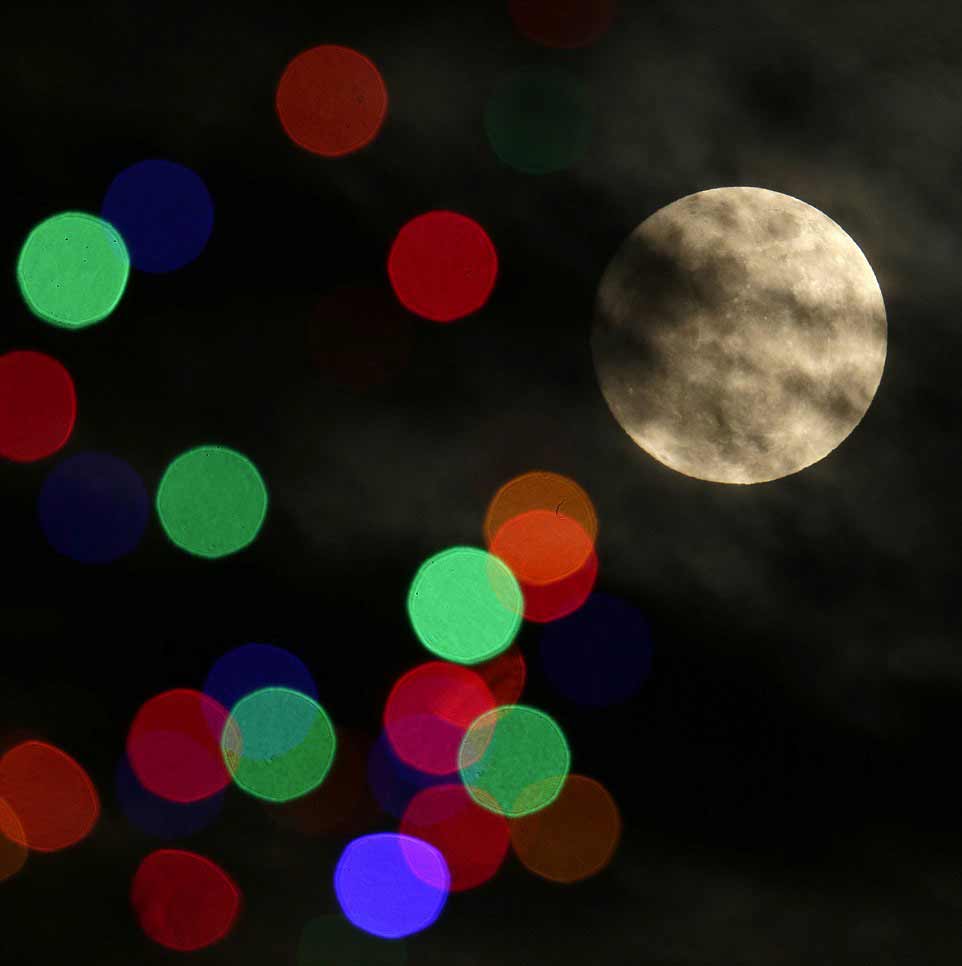 La prochaine pleine Lune à Noël est prévue dans 19 ans. Ici au Kansas.