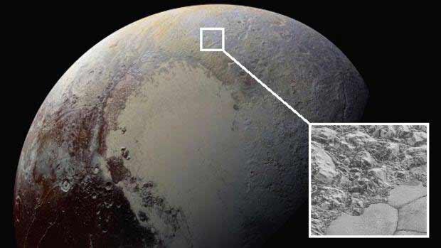 Des images haute résolution prises New Horizons révèlent les détails de Pluton