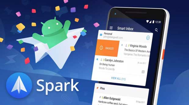 Spark, une application de messagerie sur Android similaires à Inbox by Google