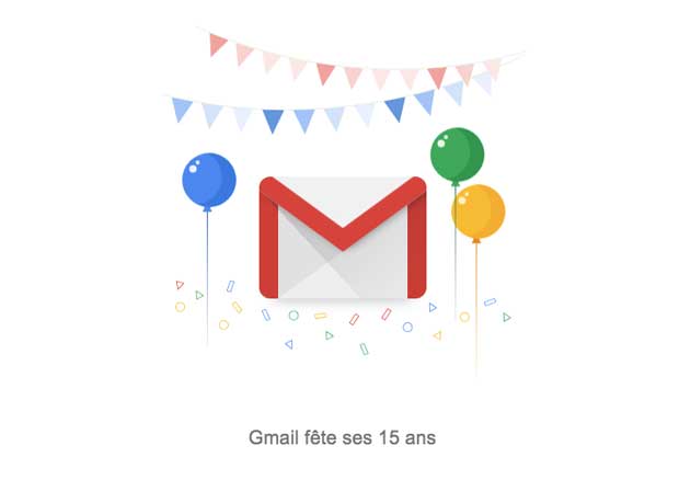 Gmail fête ses 15 ans avec plusieurs nouvelles fonctionnalités