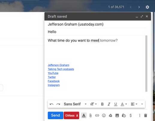 L'assistant intelligent de Google dans Gmail