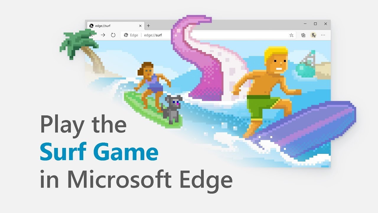 Un jeu de surf est désormais accessible à tous depuis Microsoft Edge