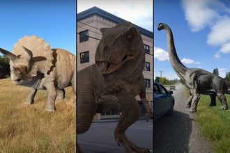 Google "fait revivre" les dinosaures grâce à la réalité augmentée